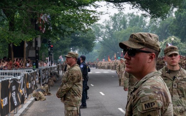Mississippi Army National Guard supports 250th Army Birthday parade