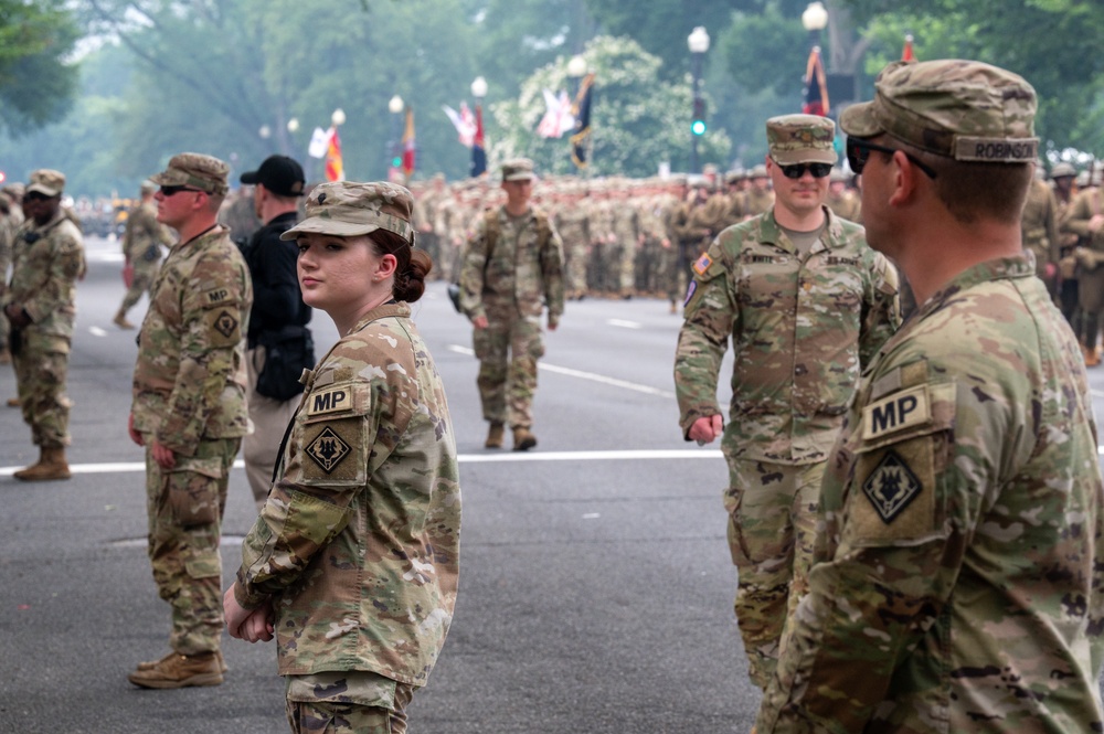 Mississippi Army National Guard supports 250th Army Birthday parade