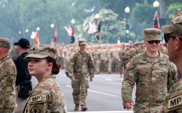 Mississippi Army National Guard supports 250th Army Birthday parade