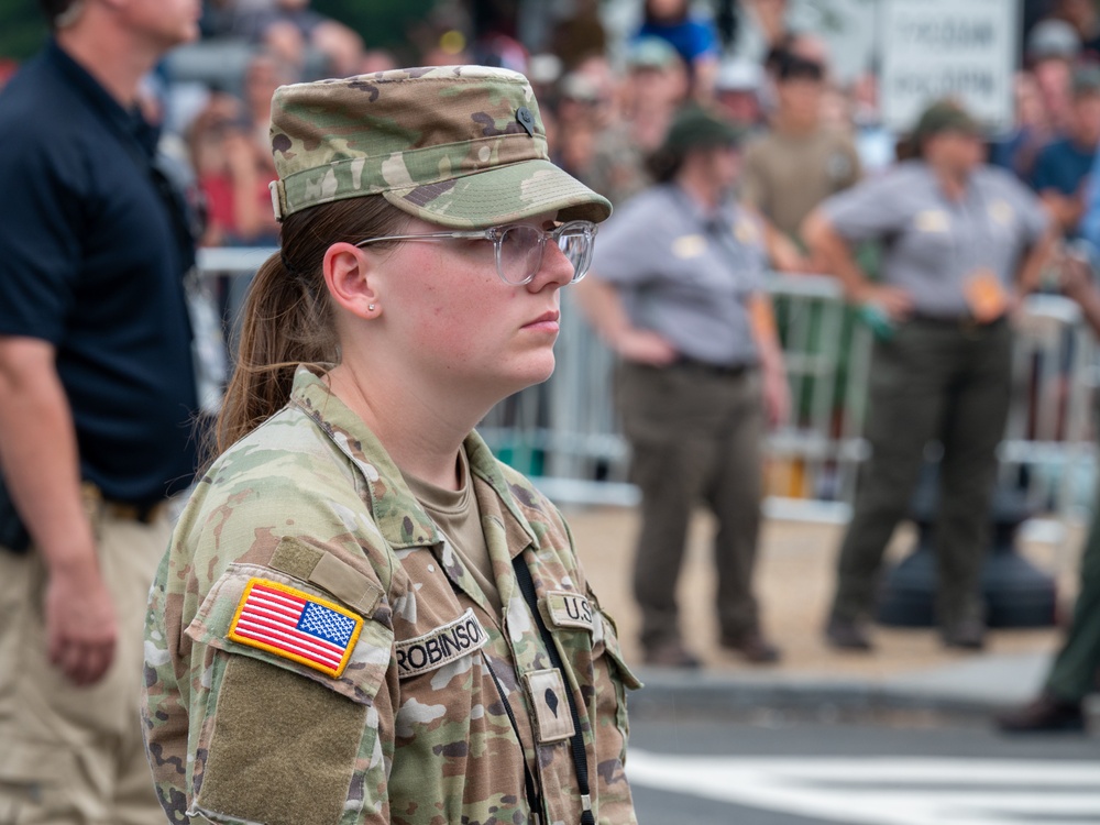 Mississippi Army National Guard supports 250th Army Birthday parade