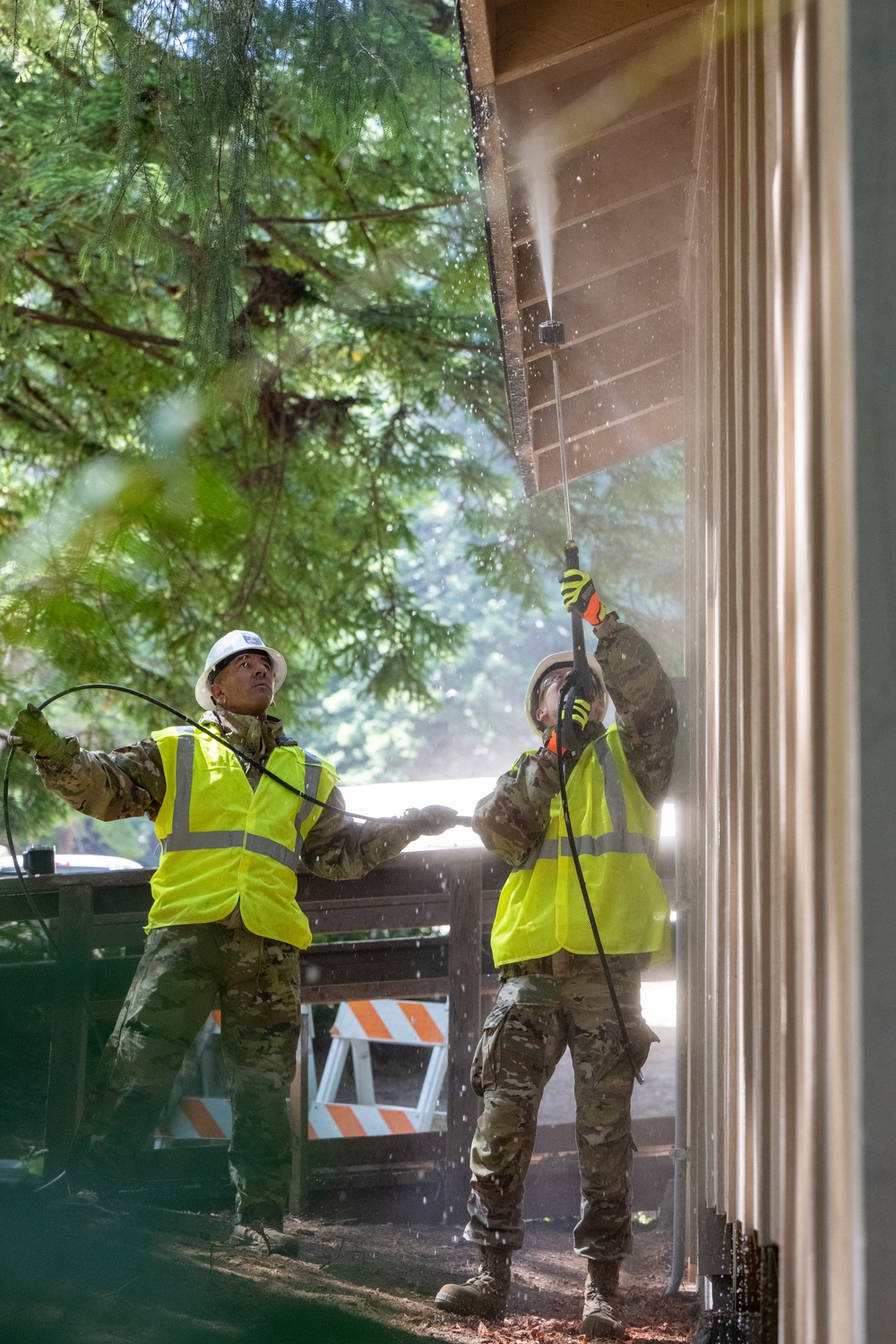 124th CES arrives in Redwoods for IRT