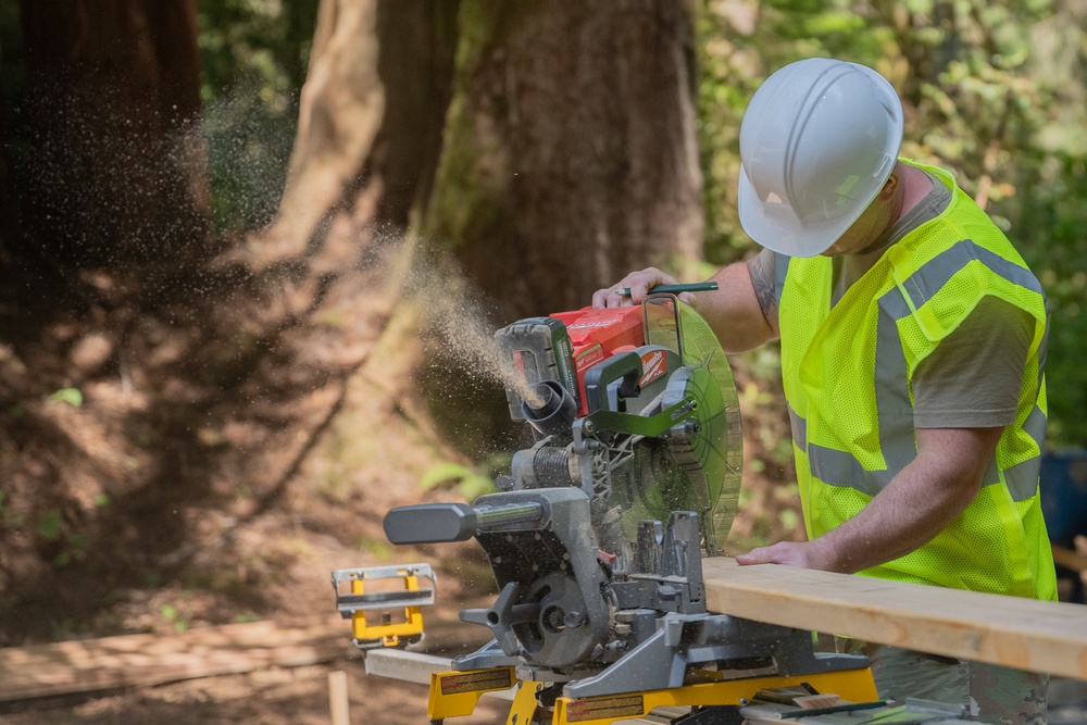 Idaho Airmen Help Restore Redwood Parks