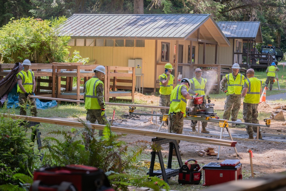 Idaho Airmen Help Restore Redwood Parks