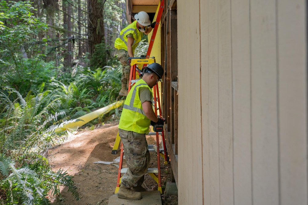 Idaho Airmen Help Restore Redwood Parks