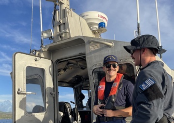 U.S. Coast Guard station Apra Harbor familiarize U.S. Coast Guard MSST San Francisco