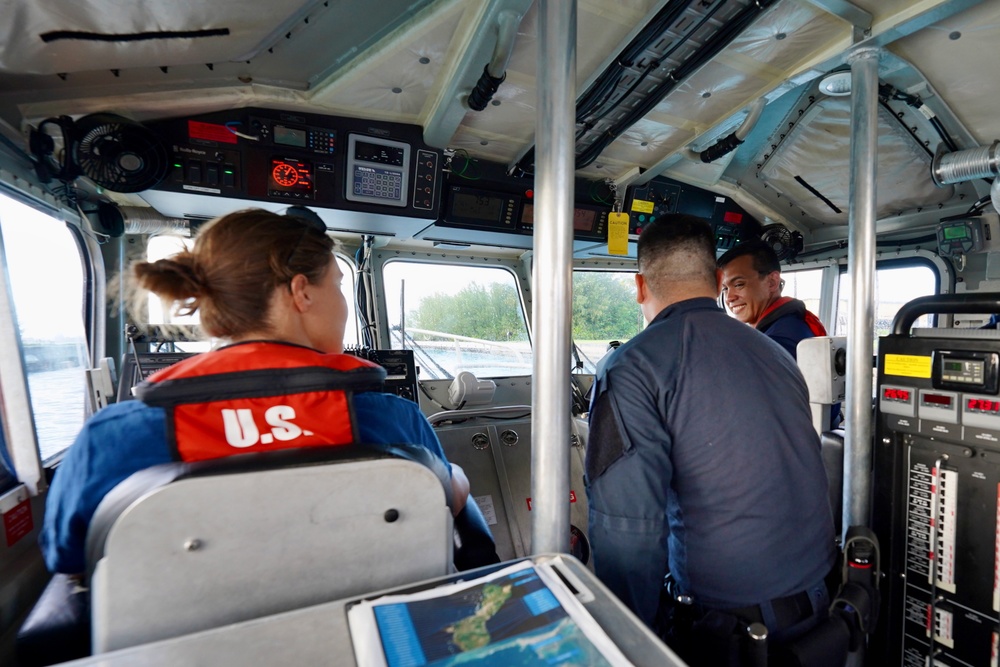 U.S. Coast Guard station Apra Harbor familiarize U.S. Coast Guard MSST San Francisco