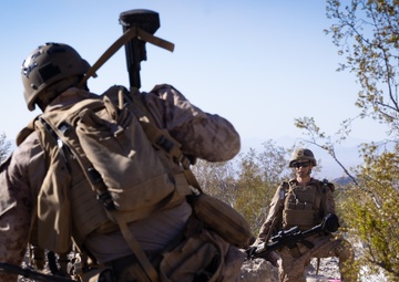 ITX 3-25: 4th Marine Division Commanding General Visits Marines at Range 400