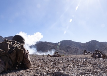 ITX 3-25: 4th Marine Division Commanding General Visits Marines at Range 400