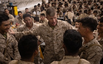 ITX 3-25: 4th Marine Division Commanding General Visits Marines at Range 400