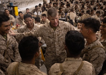 ITX 3-25: 4th Marine Division Commanding General Visits Marines at Range 400