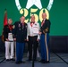 Task Force Talon Commander presents Order of Saint Barbara to recipients during the Army’s 250th Birthday Ball