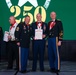 Task Force Talon Commander presents Order of Saint Barbara to recipients during the Army’s 250th Birthday Ball