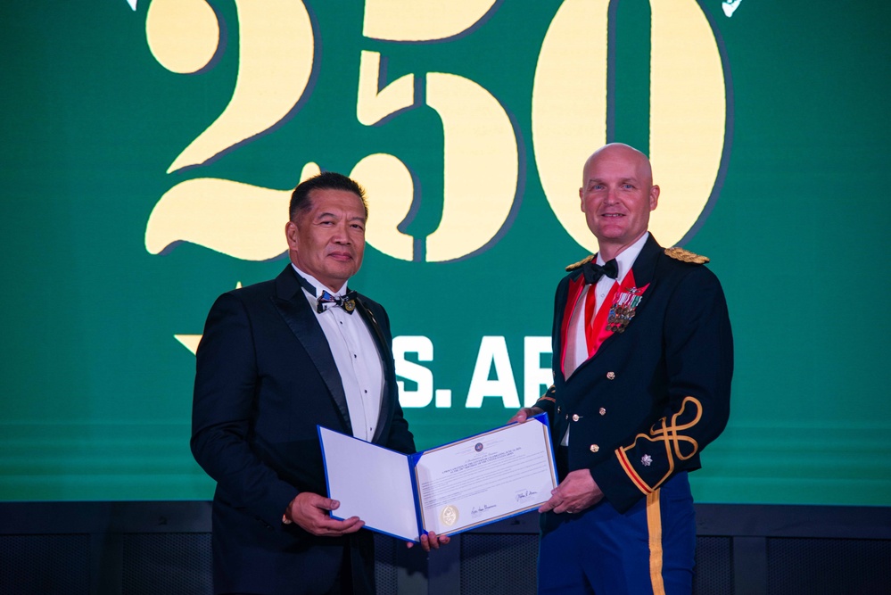 Task Force Talon hosts Army 250th Birthday Ball