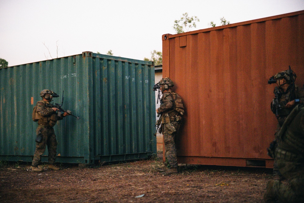 MRF-D 25.3: 2nd Bn., 1st Marines, 1 CER, RAR participate in final event during Predator’s Run