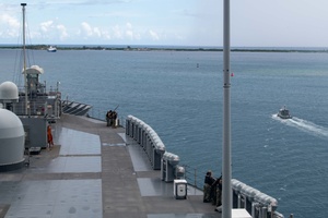 AFN Naples Radio News - Brave Boar 25 & USS Mount Whitney Staff Embark