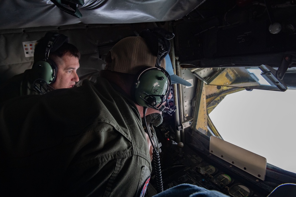 Atlantic Trident 25 Aerial Refueling Over Finland