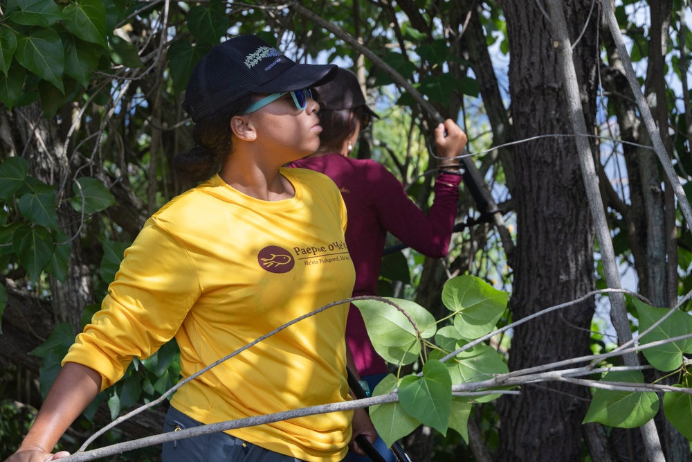 MCBH and Ola Nu’upia Hui conduct Environmental Stewardship Workday