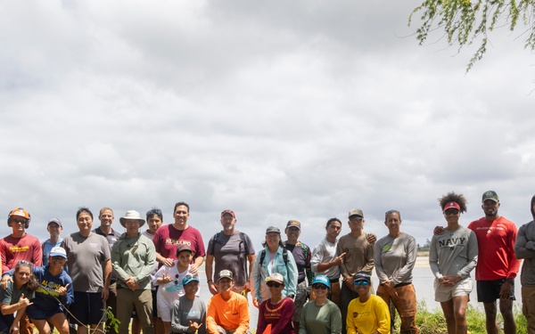 MCBH and Ola Nu’upia Hui conduct Environmental Stewardship Workday