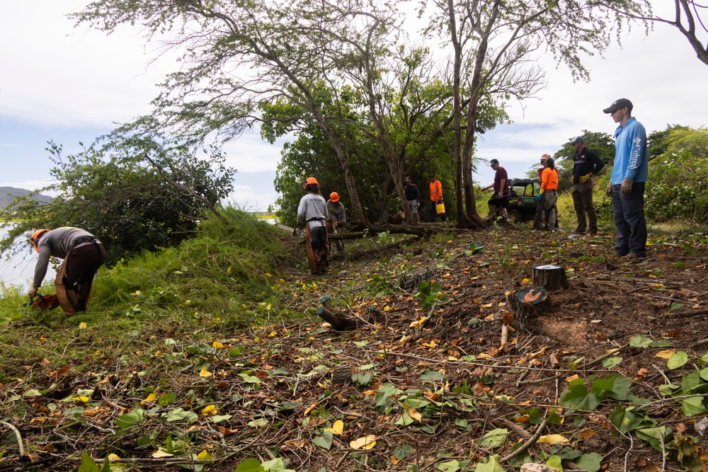 MCBH and Ola Nu’upia Hui conduct Environmental Stewardship Workday
