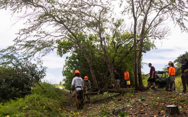 MCBH and Ola Nu’upia Hui conduct Environmental Stewardship Workday