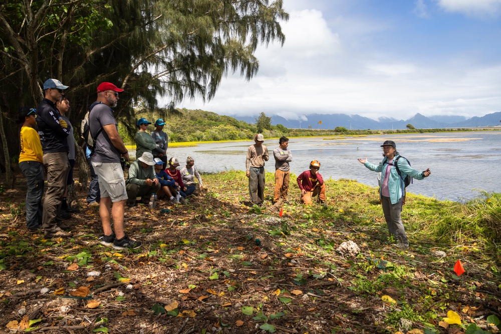 MCBH and Ola Nu’upia Hui conduct Environmental Stewardship Workday