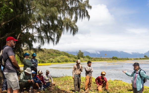 MCBH and Ola Nu’upia Hui conduct Environmental Stewardship Workday