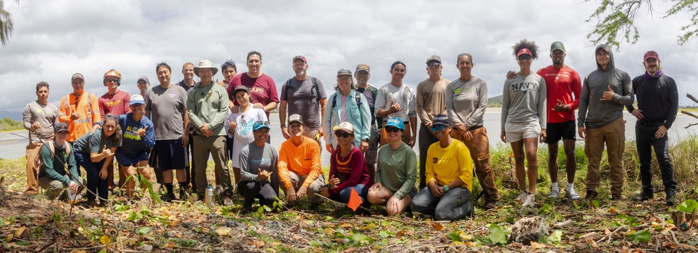 MCBH and Ola Nu’upia Hui conduct Environmental Stewardship Workday