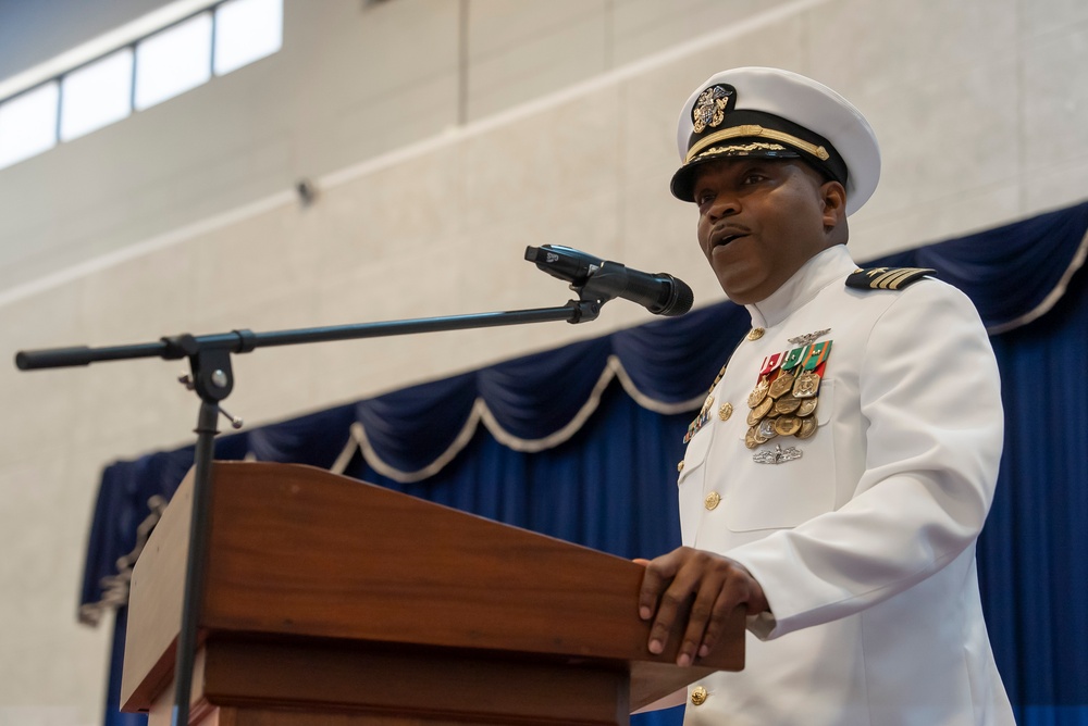 CFAC Hold Change of Command Ceremony