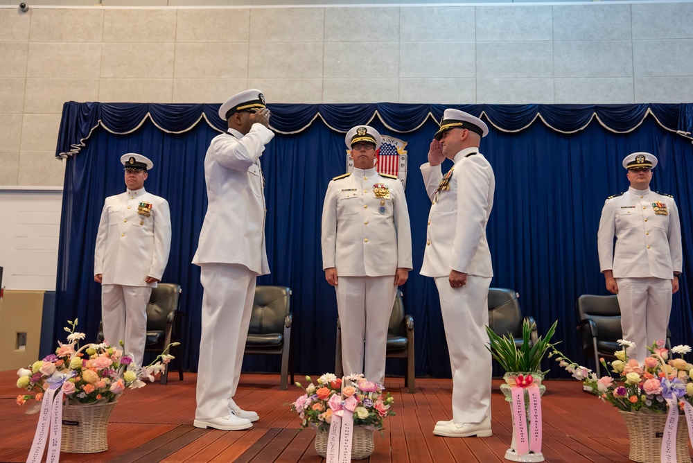 CFAC Hold Change of Command Ceremony