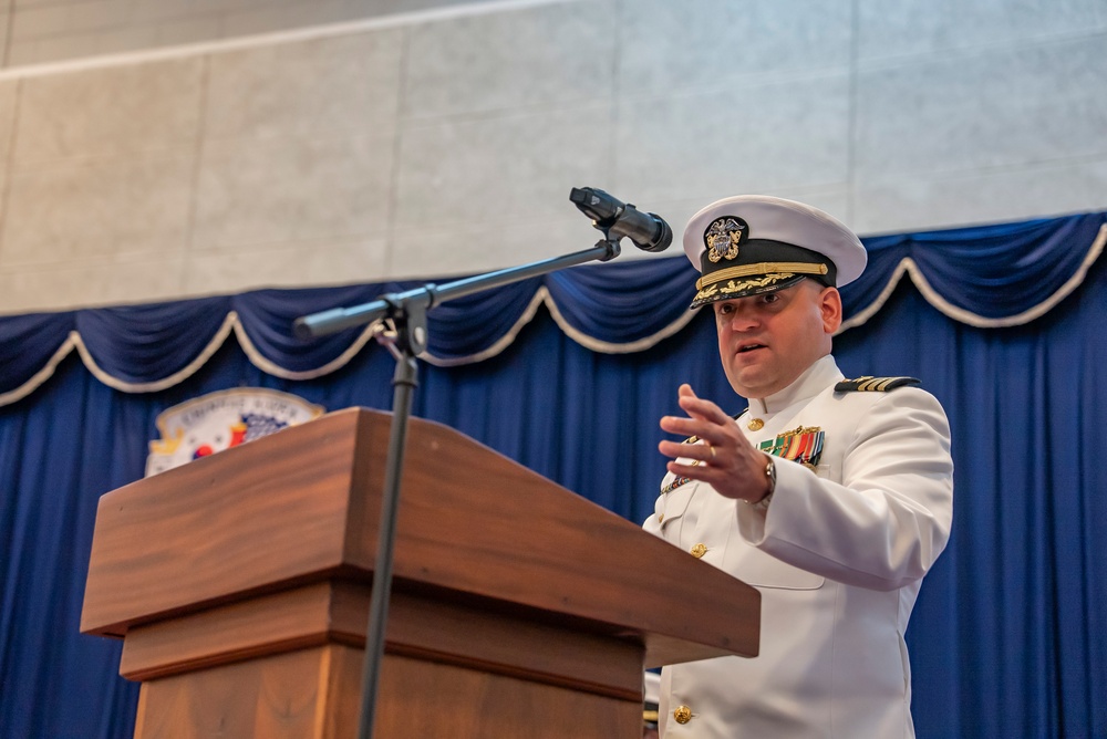 CFAC Hold Change of Command Ceremony