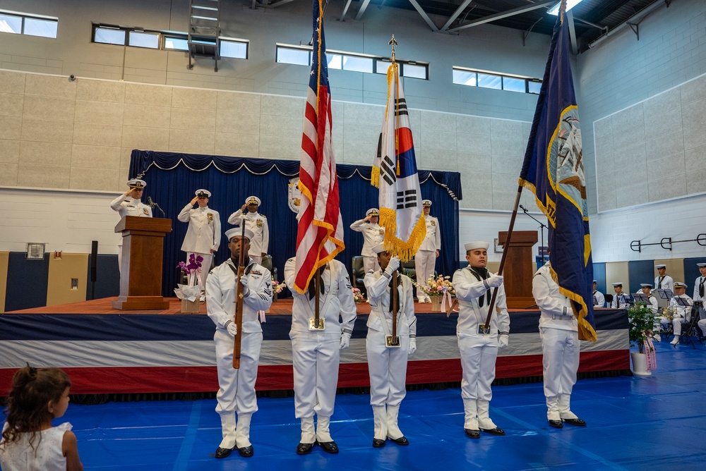 CFAC Hold Change of Command Ceremony