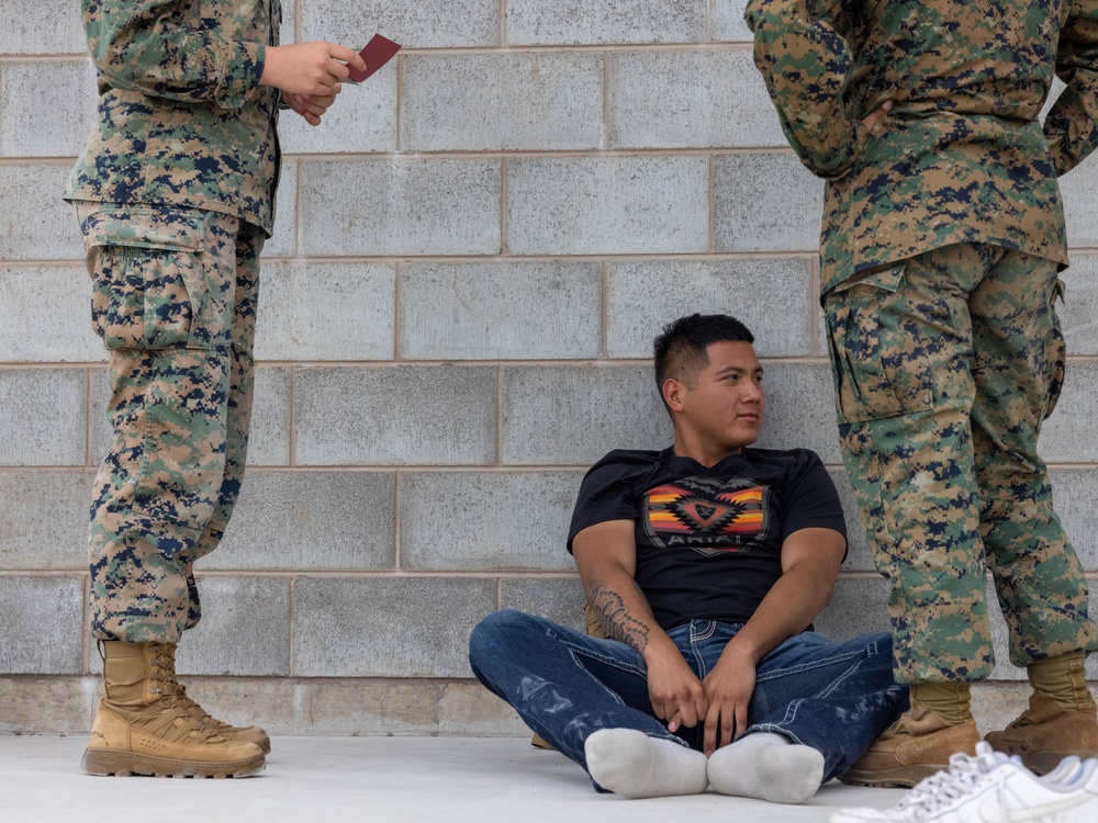 U.S. Marines, Sailors with MRF-D 25.3 conduct an integration check