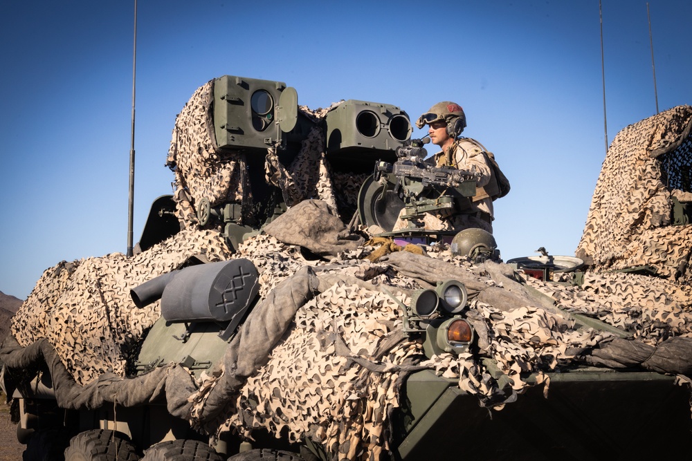 4th Marine Division Commanding General Visits Marines at ITX 3-25