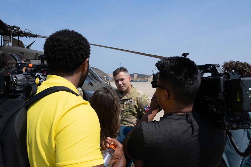 82nd Airborne Division hosts media engagement to preview aircraft for Army 250th