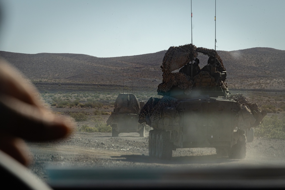 4th Marine Division Commanding General Visits Marines at ITX 3-25