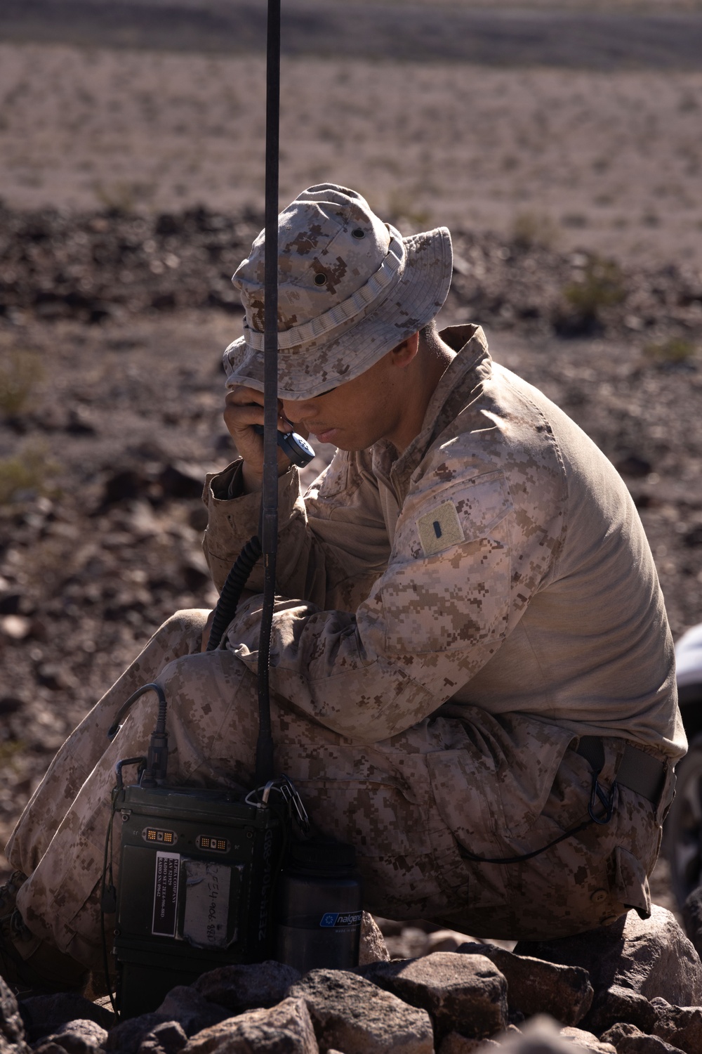 4th Marine Division Commanding General Visits Marines at ITX 3-25