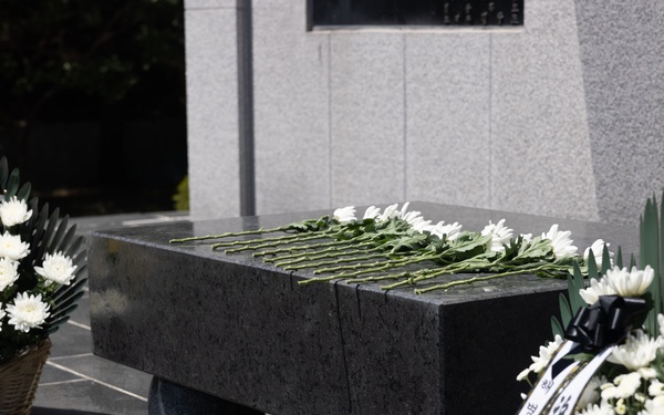 Activated Reserve Marines Participate in Commemoration ceremony with ROK Marines
