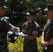 Activated Reserve Marines Participate in Commemoration ceremony with ROK Marines