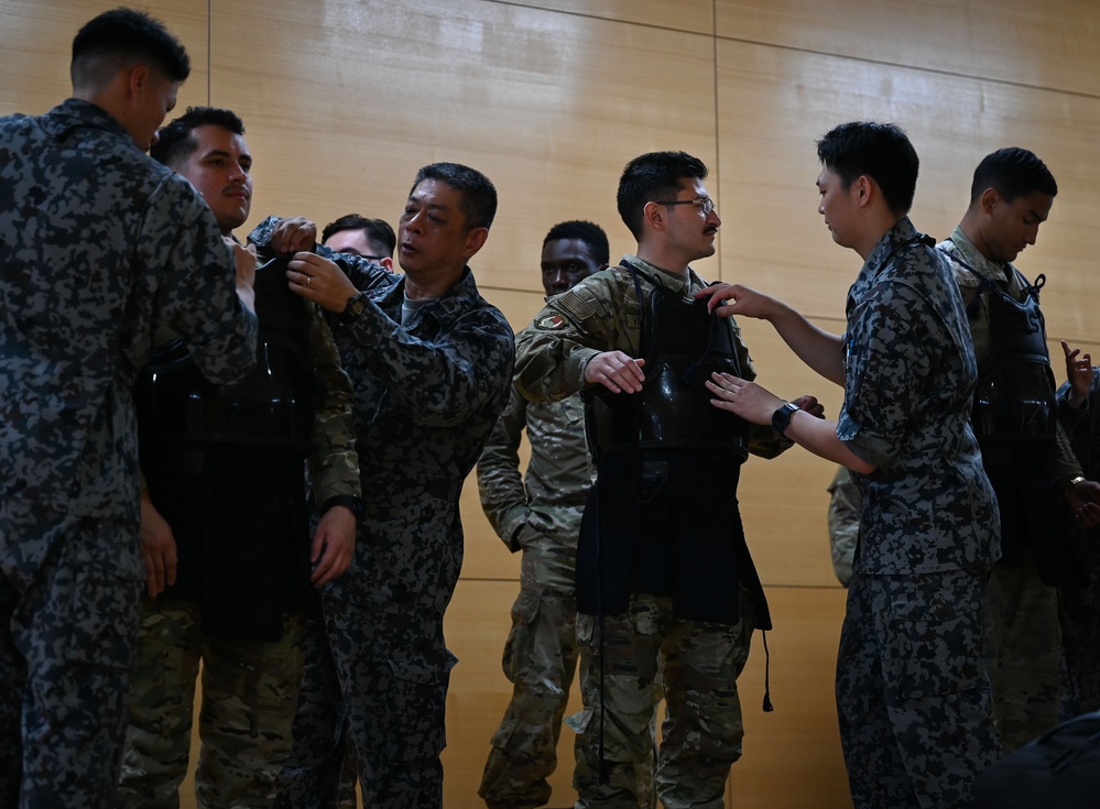 Yokota Airmen experience JASDF BMT