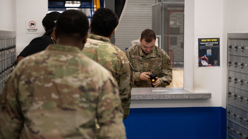 Osan Post office awarded Best in Air Force 2024