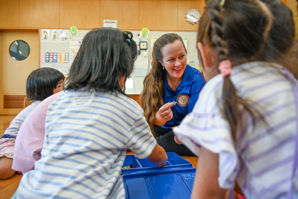 CFAO Sailors share storytime with children