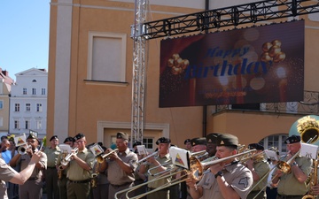 U.S. Army's 250th birthday celebration in Boleslawiec, Poland