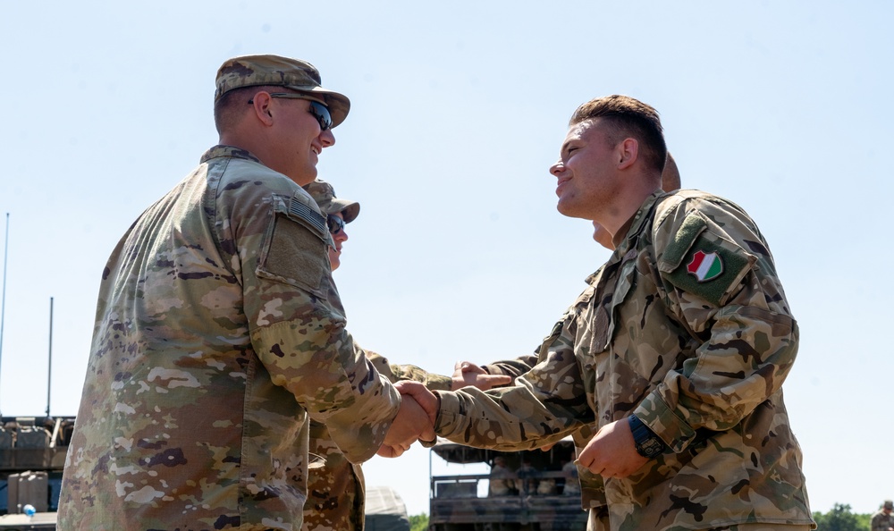 4-2CR and Allied Forces Train to Deliver Lethality at Saber Guardian 25