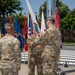 Maj. Gen. Dave Womack relinquishes command of U.S. Army Japan to Brig. Gen. James Dooghan, as Gen