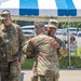 Maj. Gen. Dave Womack relinquishes command of U.S. Army Japan to Brig. Gen. James Dooghan, as Gen