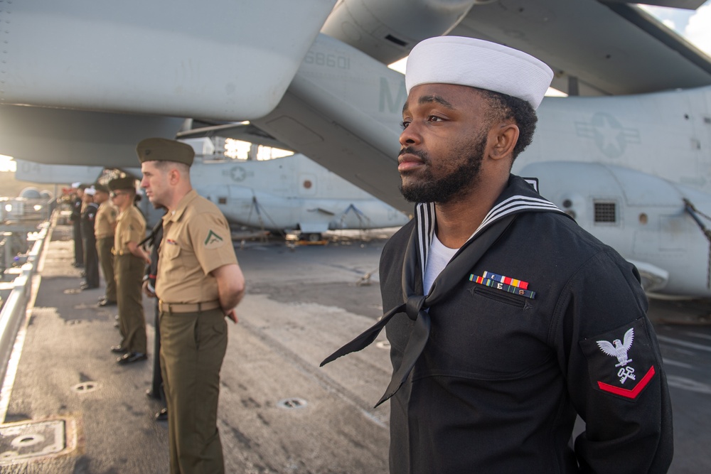 USS America (LHA 6) Arrives in Sydney, Australia
