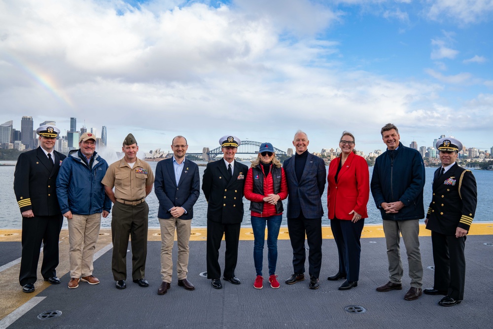 USS America (LHA 6) Arrives in Sydney, Australia