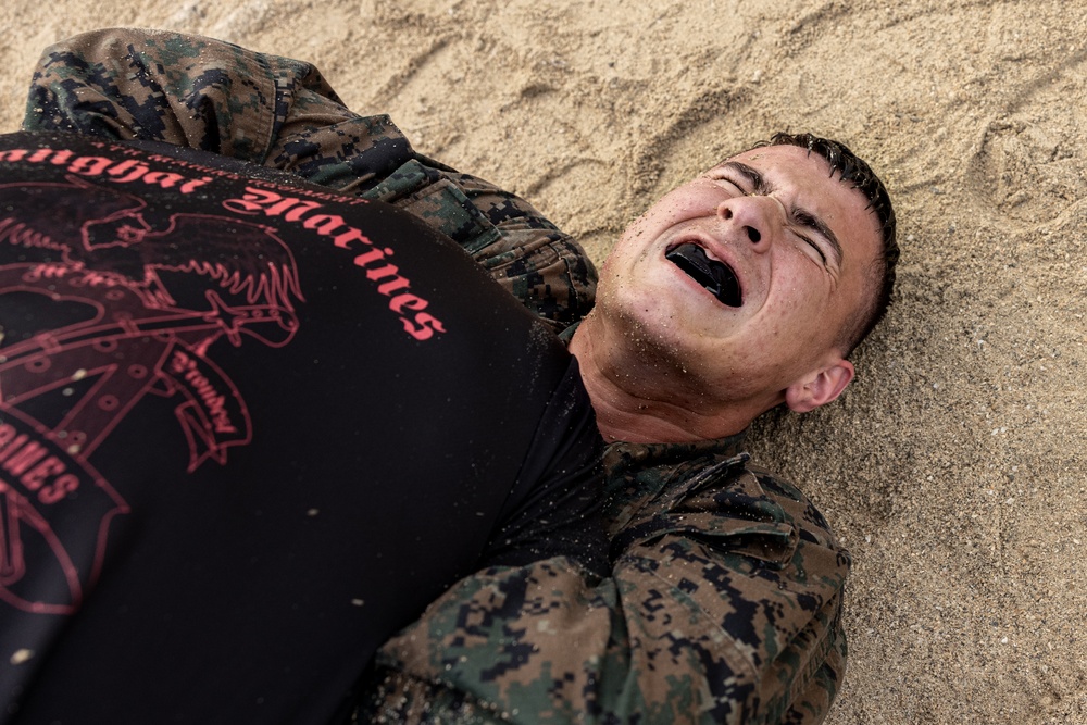 4th Marine Regiment Lance Corporal Seminar 3-25 | MCMAP Physical Training