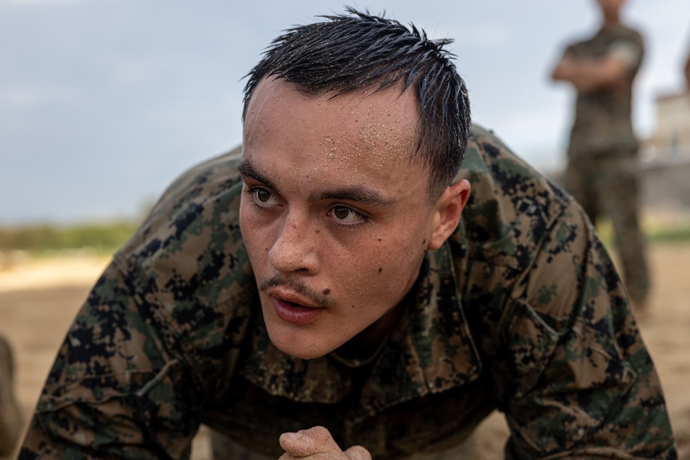 4th Marine Regiment Lance Corporal Seminar 3-25 | MCMAP Physical Training