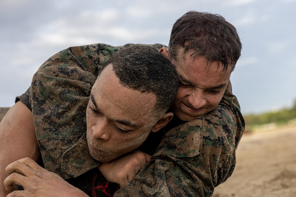 4th Marine Regiment Lance Corporal Seminar 3-25 | MCMAP Physical Training